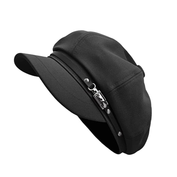 Punk Berets Decorative Charm Painter Hat French Cabbie Hat for Autumn Winter Fashion Daily Wear Accessories