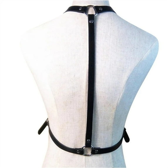 Punk Body Chain Adjustable Belt for Nightclub Harness Chest Chain Punk Gothic Male Chest Harness