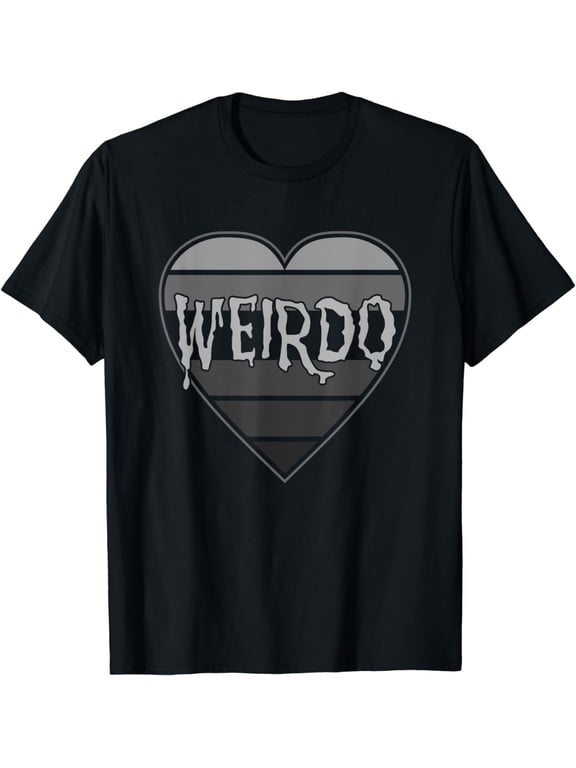Punk Dark Emo Funny Goth Heavy Rock Music Weirdo T-Shirt