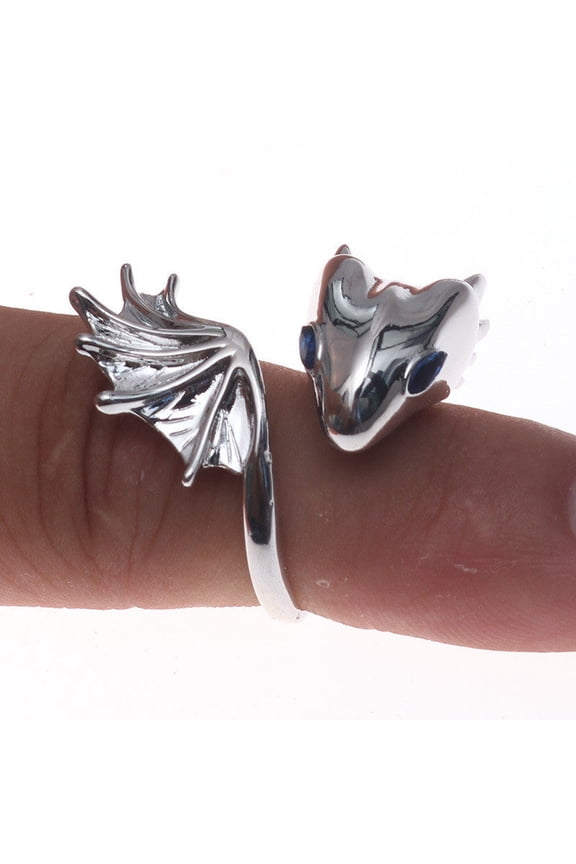 Punk Dragon Ring Personalized Copper Jewelry With Adjustable Inner Size For Men And Women Gift Box Ships Today