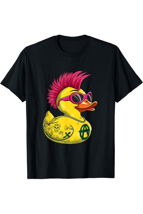 Punk Duck Rocker Punk T-Shirt