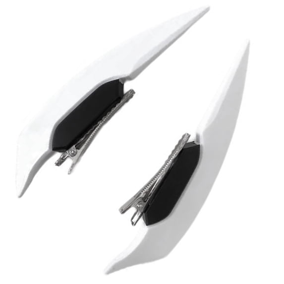 Punk Hairclip for Women Teens Music Festival Hair Barrettes Side Clip Cosplay Hair Shaping Accessories 1Pair