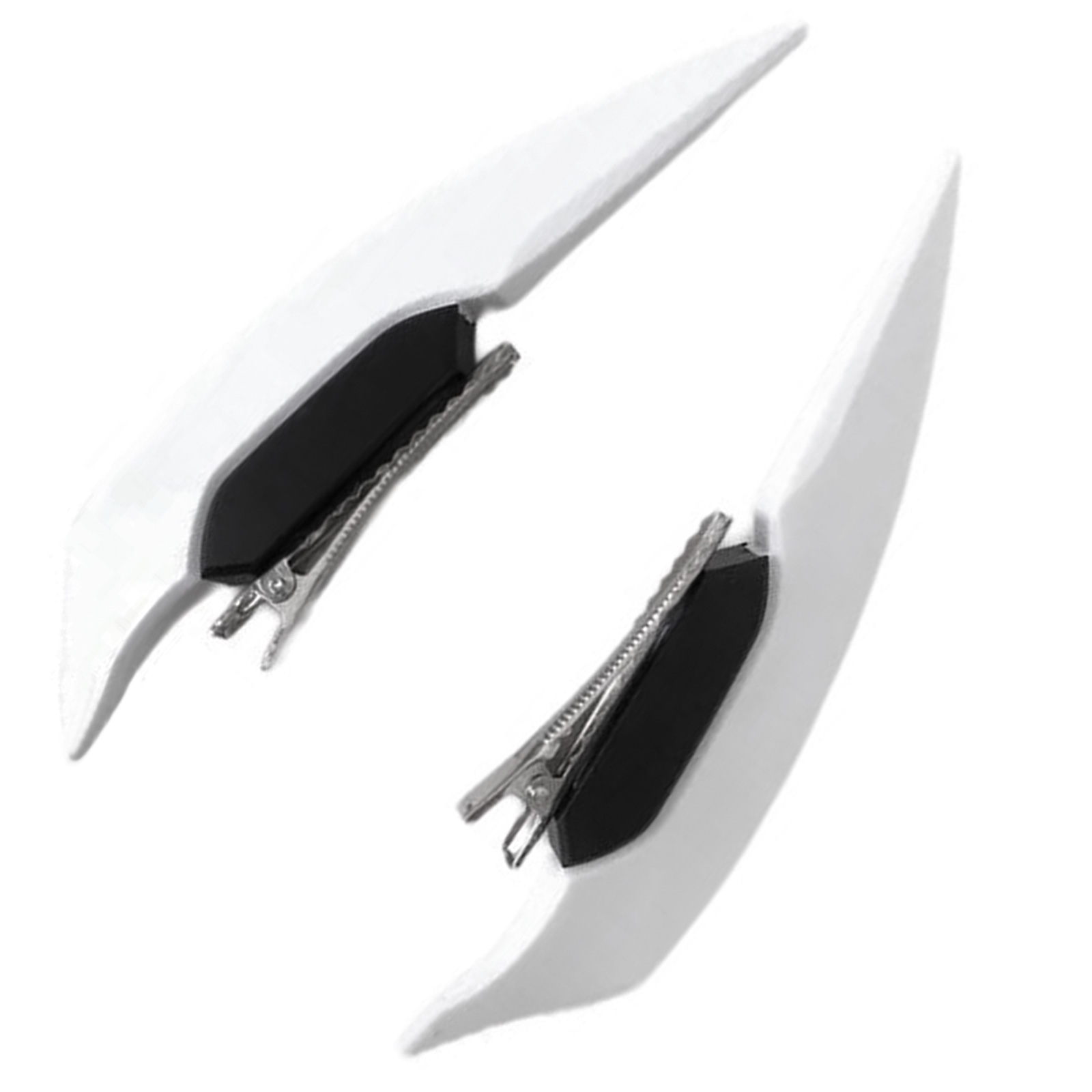 Punk Hairclip for Women Teens Music Festival Hair Barrettes Side Clip Cosplay Hair Shaping Accessories 1Pair