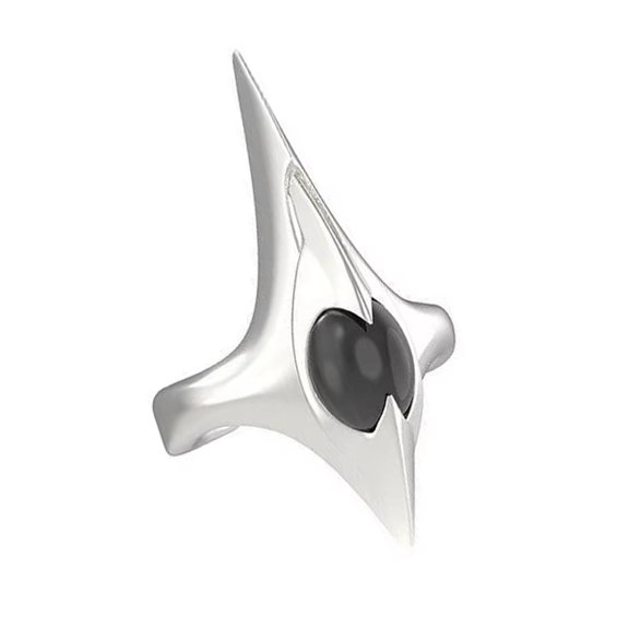 Punk Inspired Gothic Spikes Rings Featuring Adjustable Size Opening for Perfect Sizing and Standout Accessory in Quality Alloy