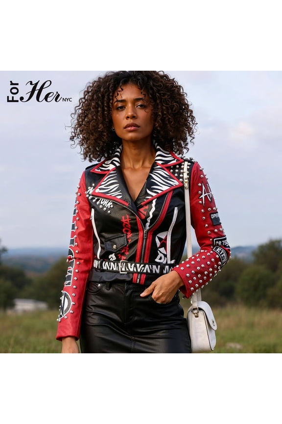 Punk Inspired Leather Jacket