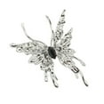 thumbnail image 1 of Punk Irregular Rings For Women Liquid Metal Butterfly-shape Ringst,1 Open J1J3, 1 of 1