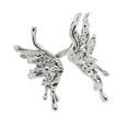 thumbnail image 1 of Punk Irregular Rings For Women Liquid Metal Butterfly-shape Ringst,1 Open W8R8, 1 of 5