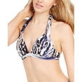 thumbnail image 1 of Punk Leopard-Print Halter Bikini Top, 1 of 3