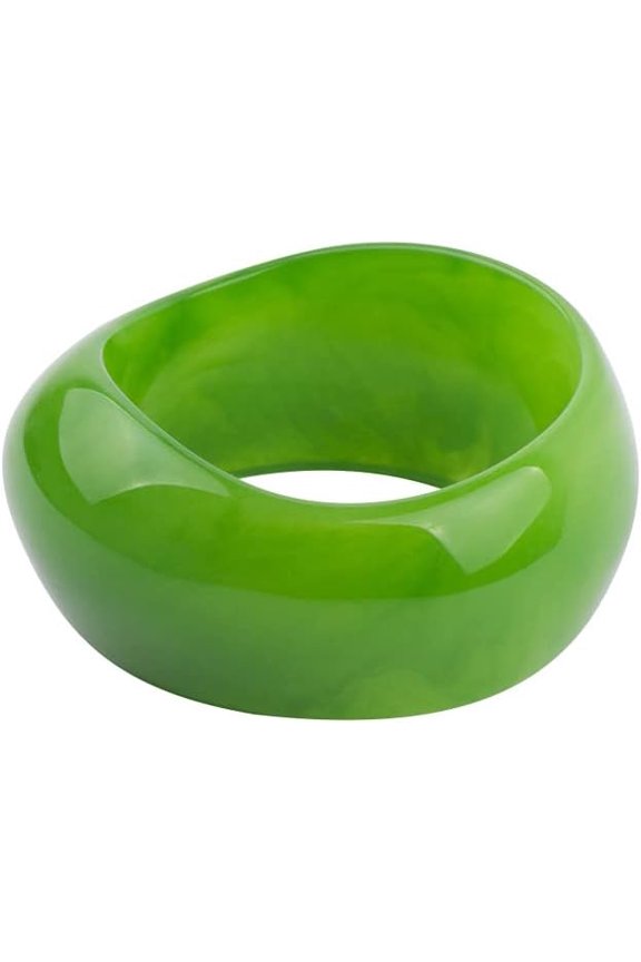 Punk Multiple Color Acrylic Resin Irregular Geometric Bangle Bracelet Tortoiseshell Acetate Mottled Wide Chunky Cuff Bangle for Women Wristband Jewelry