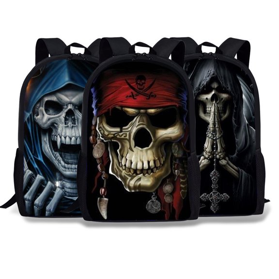 Punk Punk Personality Skull Rock Shoulder Bag,C4204C