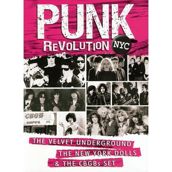Punk Revolution Nyc: Velvet Underground the New York Dolls and the CBGB's (DVD), Pride Records, Music & Performance
