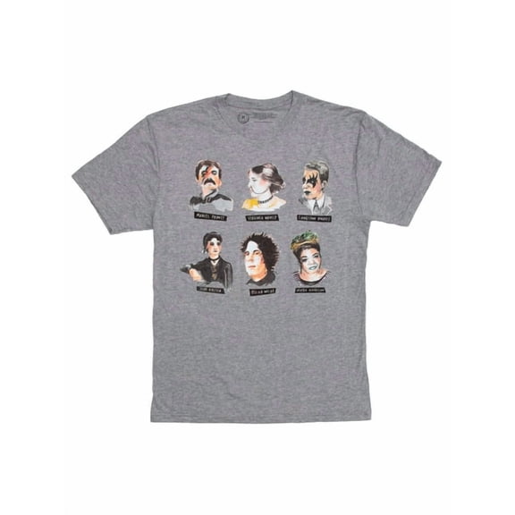 Punk Rock Authors Unisex T-Shirt X-Large, (Other)