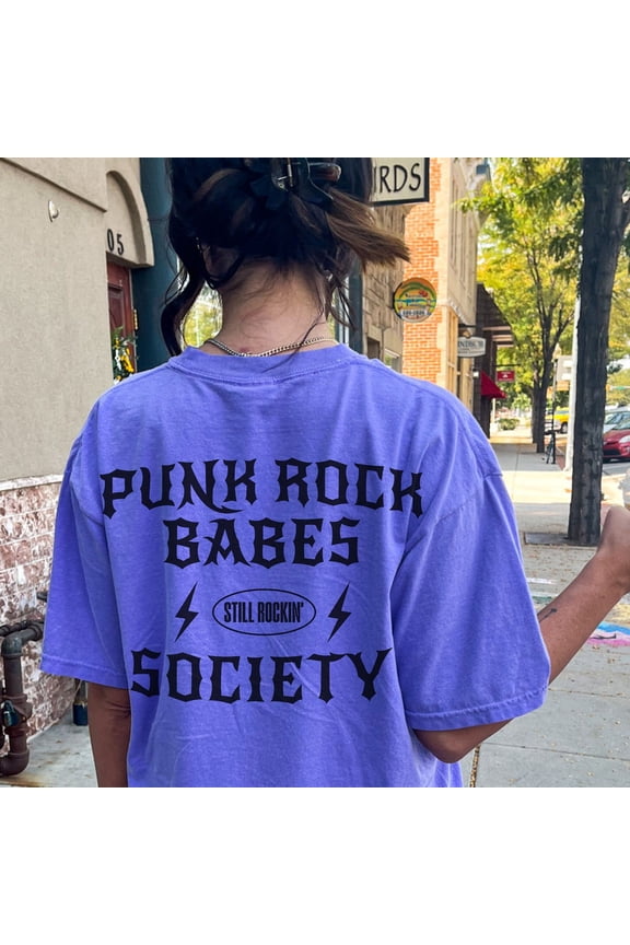 Punk Rock Babes TShirt Elder Emo Gift