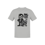 Punk Rock DIY Cartoon Character Womens T-shirt