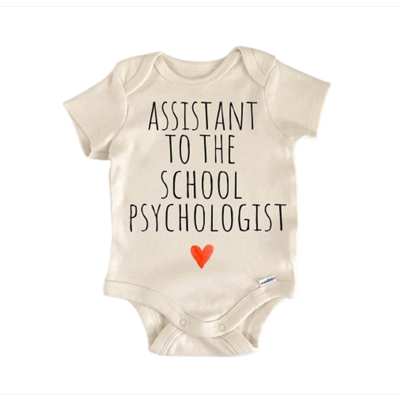 School Psychologist Bcba Newborn Baby Bodysuit