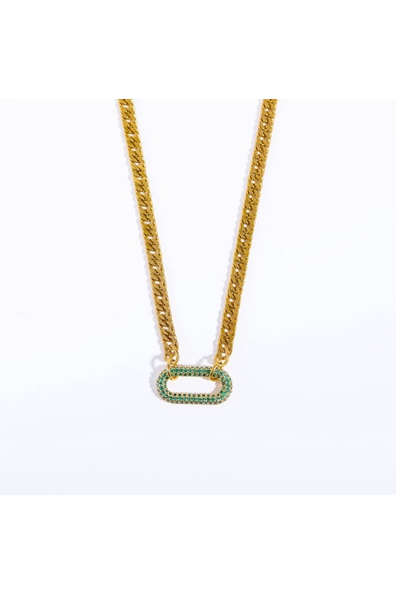 Punk Rock Geometric Choker Necklace - Heavy Duty Steel with 18K Gold Plating &Inlays, Retro Vintage Collarbone Chain for Women, Edgy Gift for Music Lovers