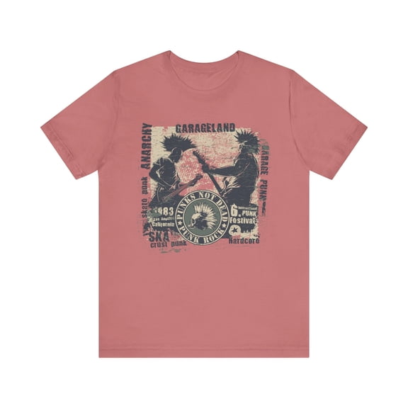Punk Rock Graphic Tee, Retro Graphic T-Shirt, Artistic Vintage T-Shirt, Vintage Shirt, Retro Tee, Art Design Music Tees