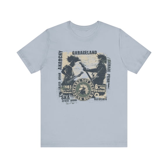 Punk Rock Graphic Tee, Retro Graphic T-Shirt, Artistic Vintage T-Shirt, Vintage Shirt, Retro Tee, Art Design Music Tees