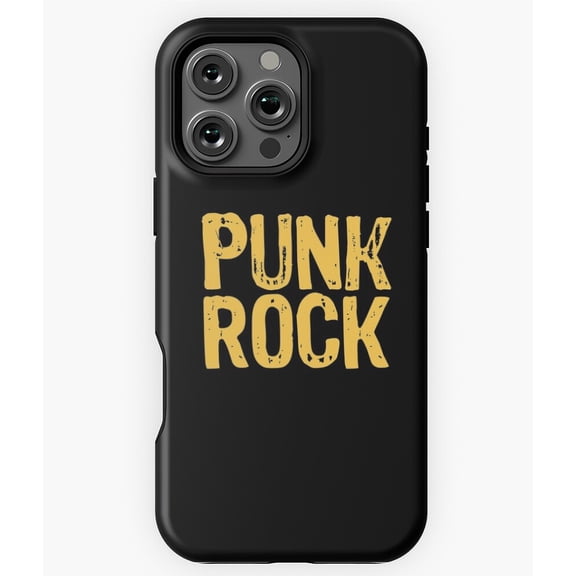 Punk Rock Music Genre Style Phone Case for iPhone 16 15 14 13 12 11 Pro Max