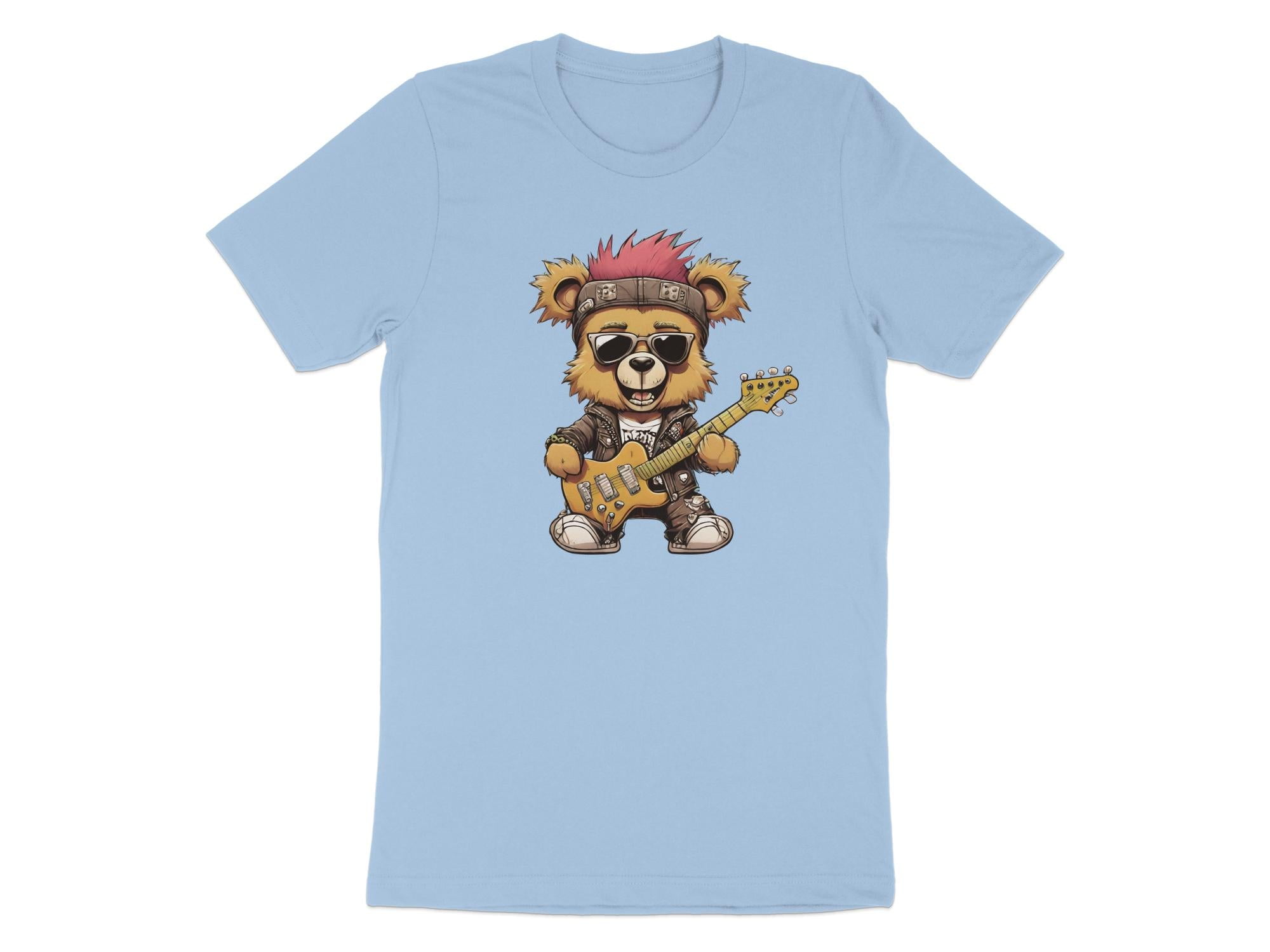 Punk Rocker Rapper Popster Punker Teddy Bear Rap Hip Hop T-Shirt Punk ...