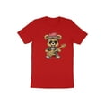 thumbnail image 1 of Punk Rocker Rapper Popster Punker Teddy Bear Rap Hip Hop T-Shirt Punk Rocker Teddy Bear Rap Hip Hop Gift Men Women Tshirt, 1 of 10