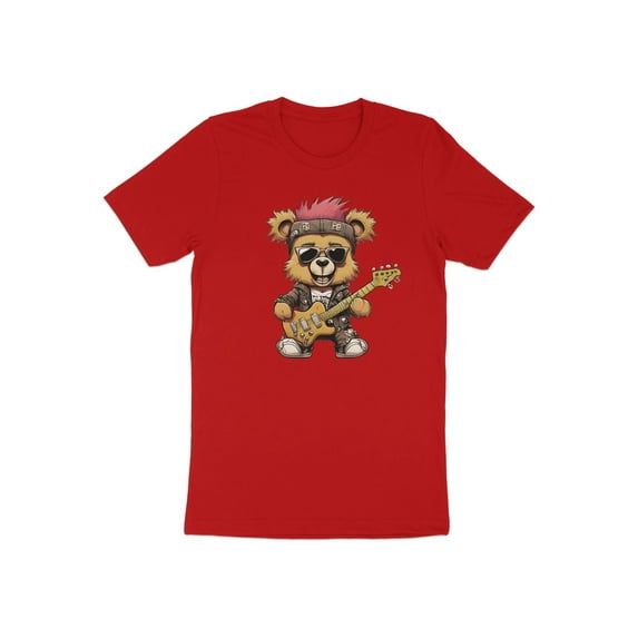 Punk Rocker Rapper Popster Punker Teddy Bear Rap Hip Hop T-Shirt Punk Rocker Teddy Bear Rap Hip Hop Gift Men Women Tshirt