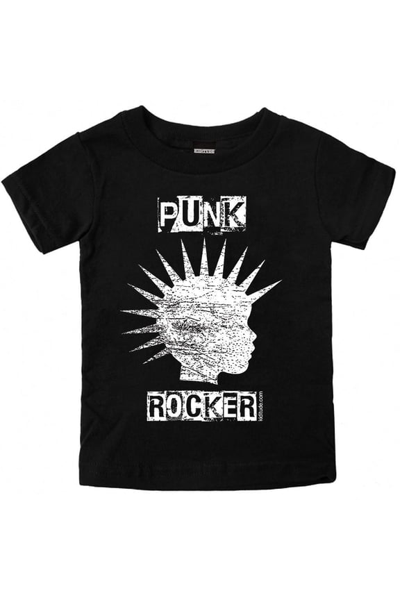 Punk Rocker Toddler and Kids T Shirt