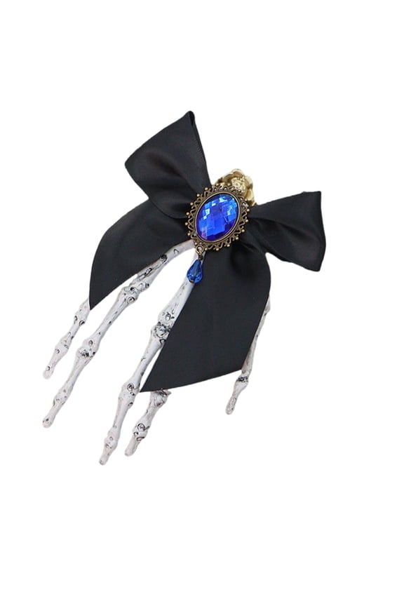 Punk Skeleton Hand Hair Clip Reusable Halloween Party Accessory Safe For Kids Adults Costume Contests