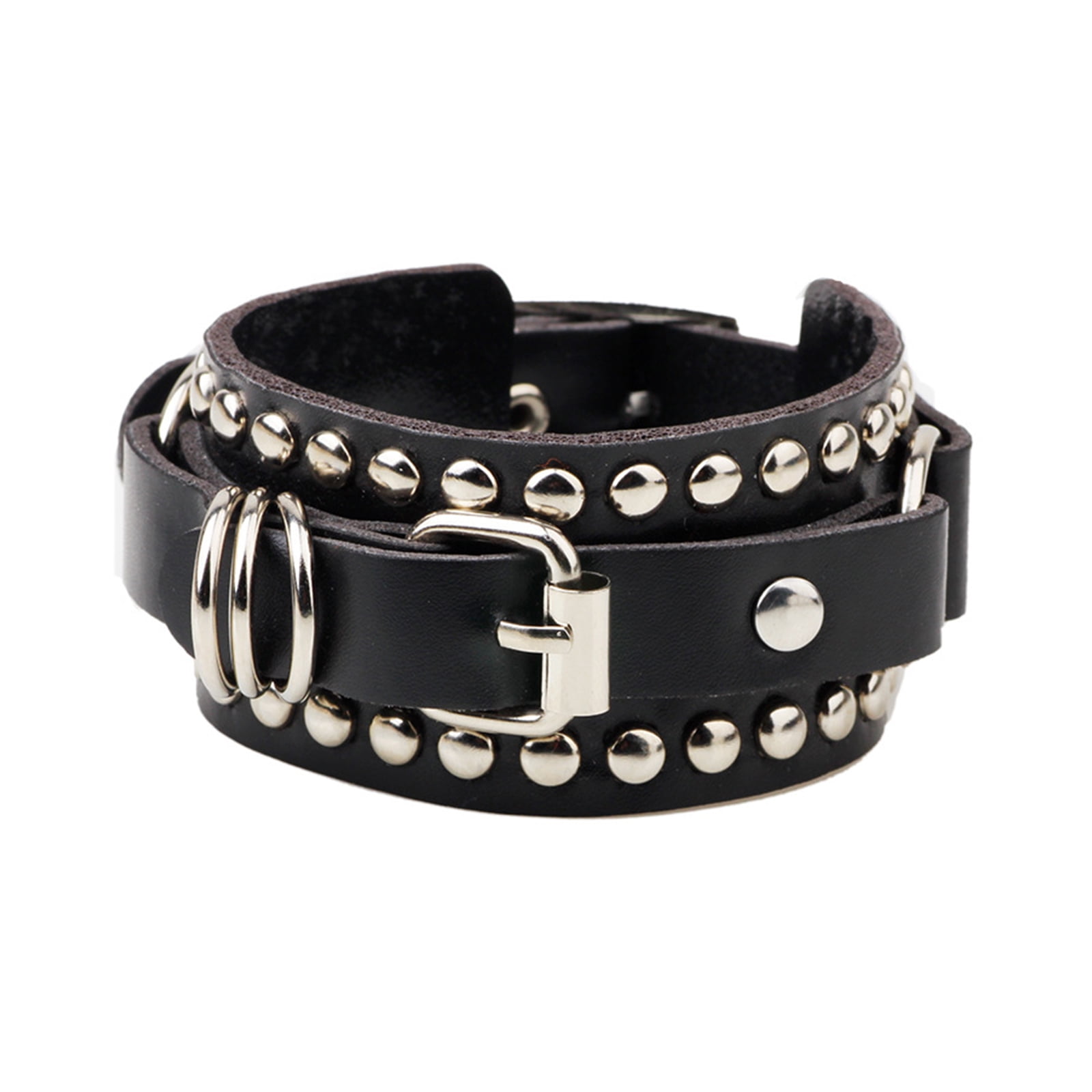 Punk spike bracelet deals