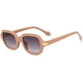 thumbnail image 1 of Punk Sunglasses Men Women Shades Uv400 Vintage Glasses(Rice Pink,one), 1 of 7