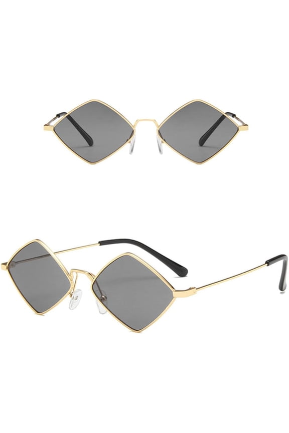 Punk Sunglasses Women Small Steampunk Sun Glasses Men Metal Frame Driving Eyewear