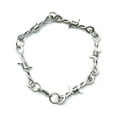 thumbnail image 1 of Punk Thorns Necklace Gothic Barbed Wire Chain Necklace for Men Women Adjustable Hip Hop Bramble Chokers Necklace Jewelry, 1 of 8
