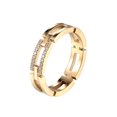 thumbnail image 1 of Punk Titanium Steel Index Finger Ring Women Fashion Rose Gold, 1 of 4