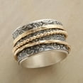 thumbnail image 1 of Unisex Geometric Ring Vintage Punk Alloy Silver Electroplated Ring Anniversary Celebration Gift Fashion Jewelry, 1 of 1