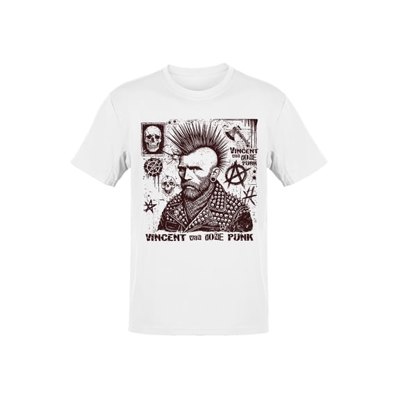 Punk Tribute to Van Gogh Men's T-shirt