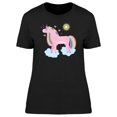 thumbnail image 1 of Punk Unicorn On The Cloud T-Shirt Women -Image by Shutterstock, Female Medium, 1 of 2