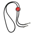 thumbnail image 1 of Punk Western Cowboy Bolo Tie Stone Necktie Necklace Costume Accessory, 1 of 12