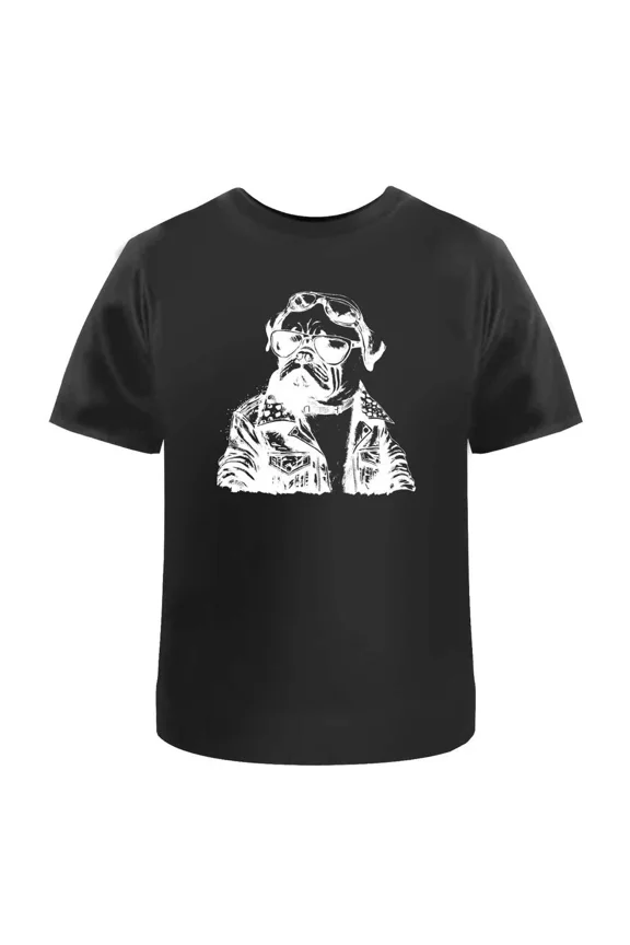 Punk pug' Unisex T-Shirt - 100% Cotton (S-XXL) (TA039534)