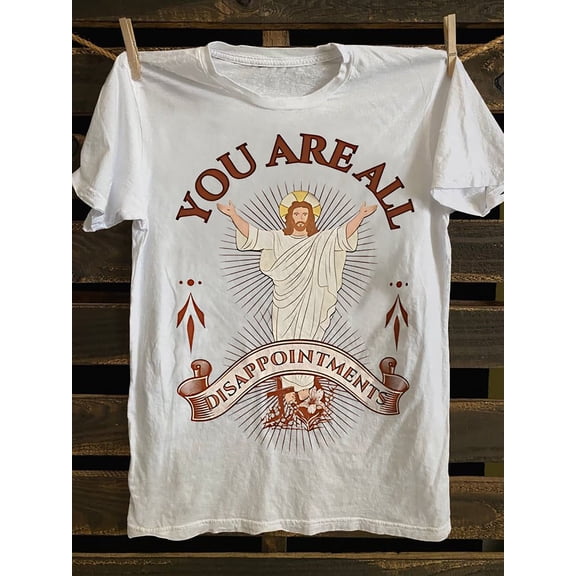 Punk rock band, TV poster element, fun horror design pattern shirt, soft 100% cotton, casual Men's