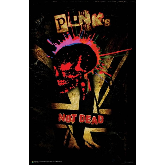 Scorpio Posters Punks Not Dead Alchemy Mini Poster - 11 x 17 in.