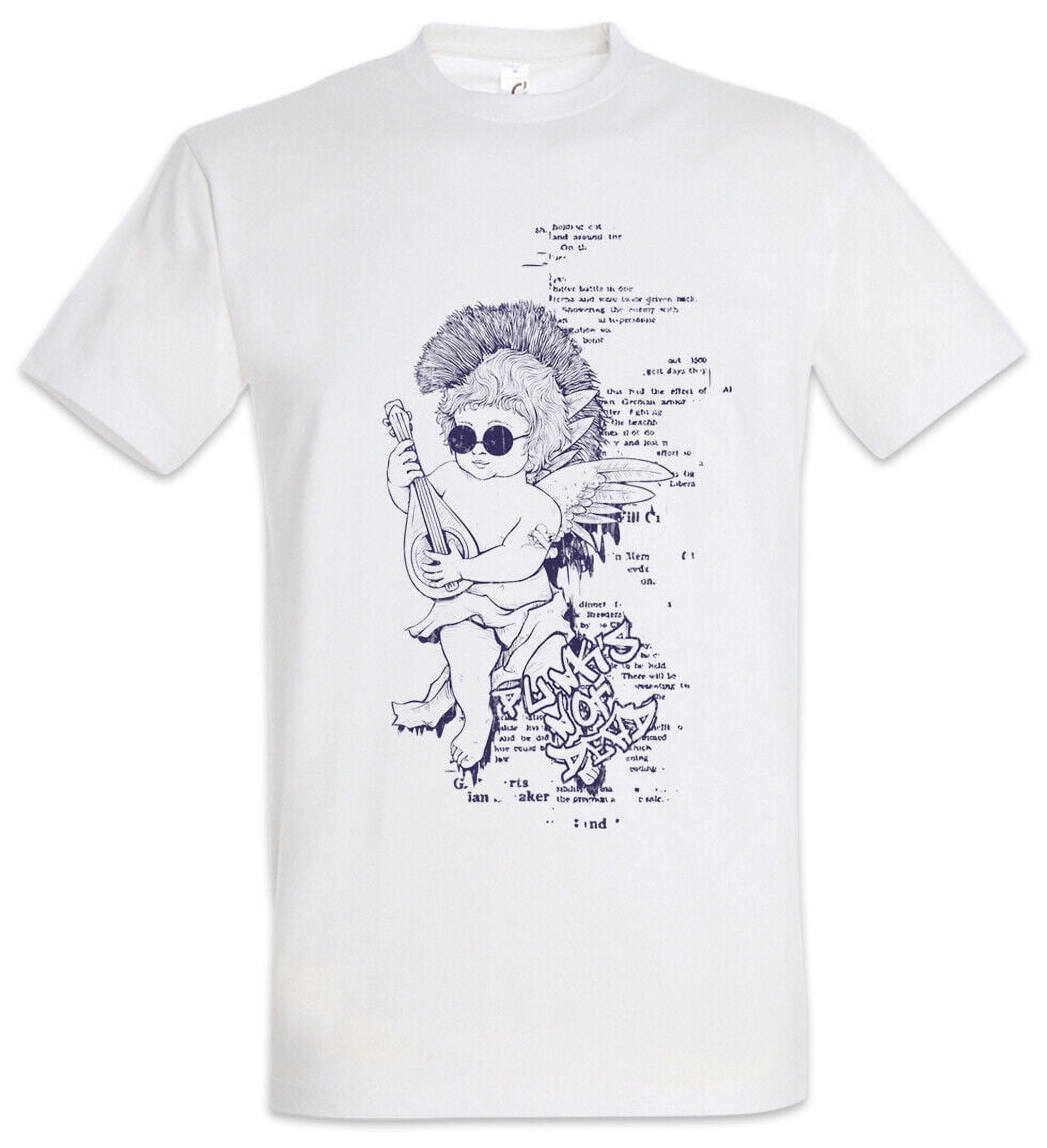 T-Shirt Gildan Britpop Indie Punk Rock New Wave Electro - Bianca S-3XL