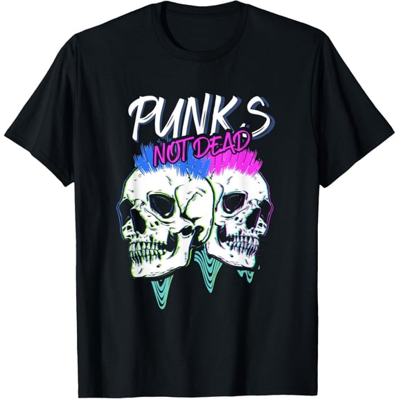 Punks Not Punker Rocker Punk Rock T-Shirt