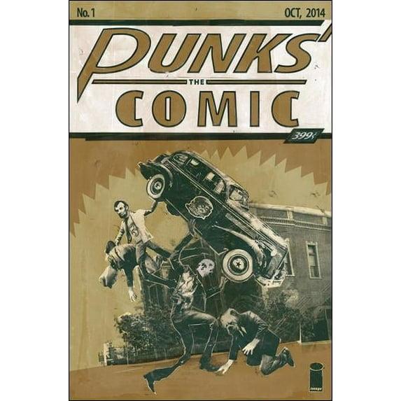Punks: The Comic #1C VF ; Image Comic Book
