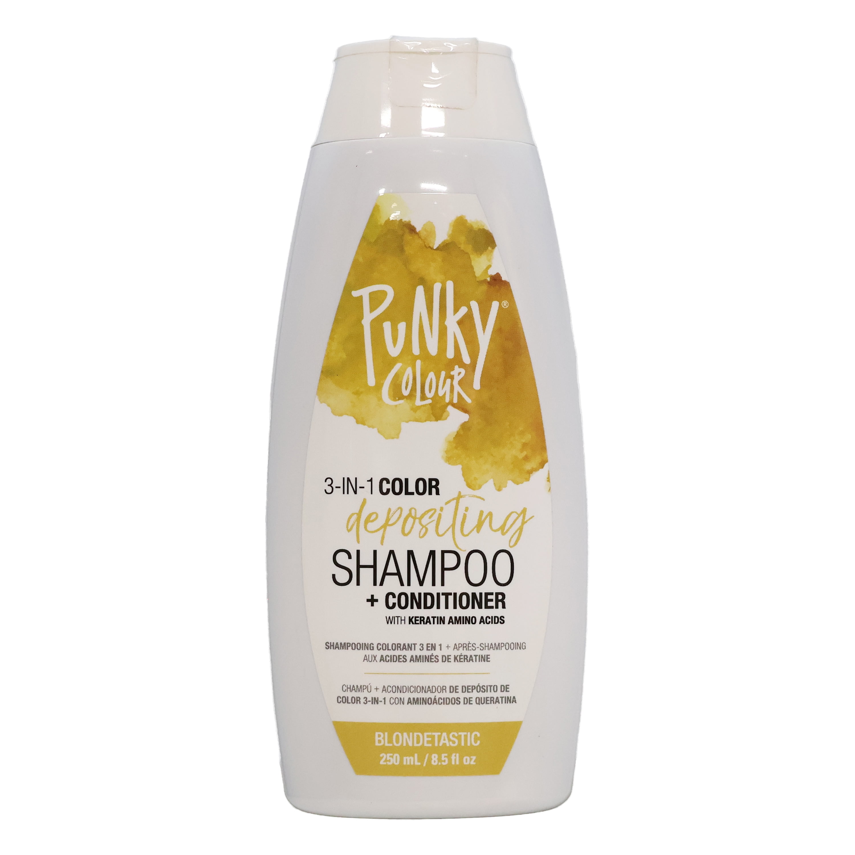 Punky Colour Blondetastic 3IN1 Color Depositing Shampoo and Conditioner, 8.5 Oz., Pack of 2