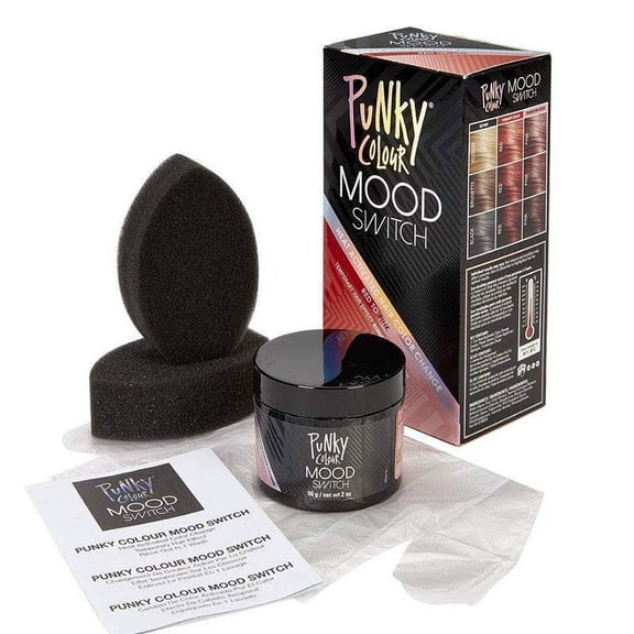Punky Colour Mood Switch Heat Activated Hair Color Change Red To Pink