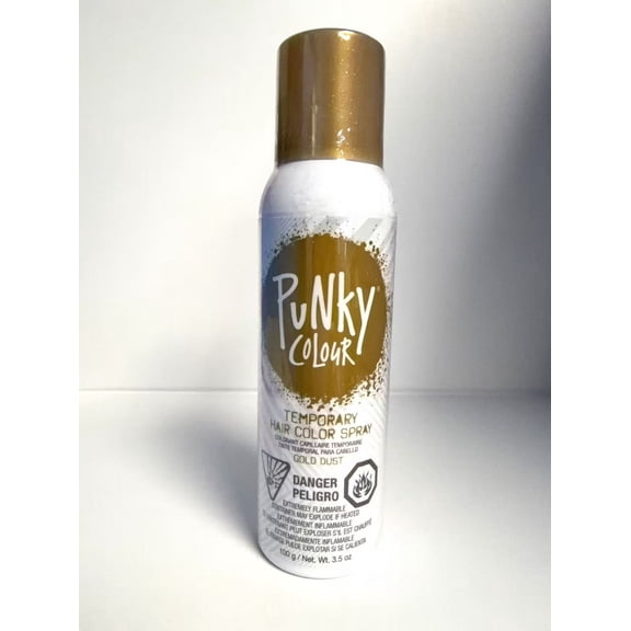 Punky Colour Temporary Hair Color Spray Gold Dust 3.5oz
