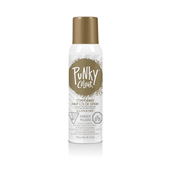 Punky Colour Temporary Hair Color Spray Golden Blonde 3.5oz