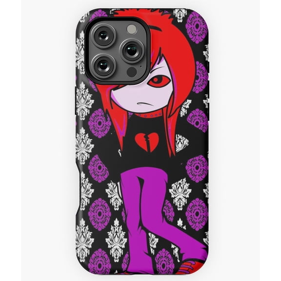 Punky Penny 6 Punk Rock Girl Art N6087 Phone Case for iPhone 17 16 15 14 13 12 11 Pro Max