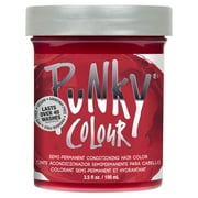 Punky Semi-Permanent Hair Color, Vermillion Red, All Ages, 3.5oz