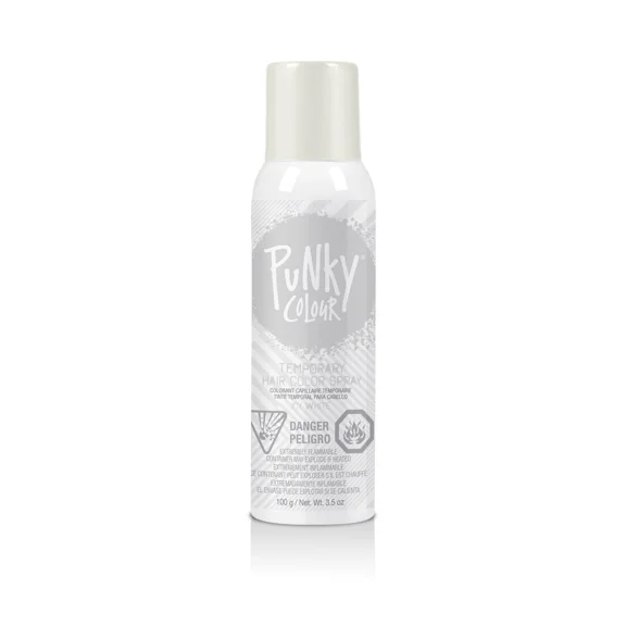 Punky Temporary Hair Color Spray Icy White 3.5oz